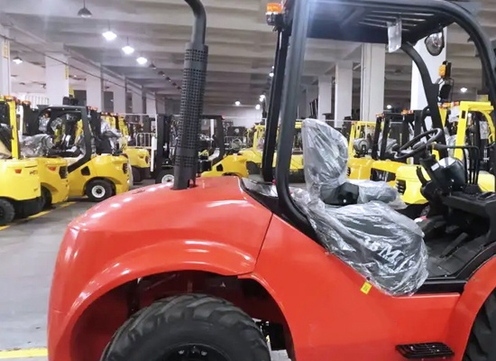 Forklift Manufacturing Workshop