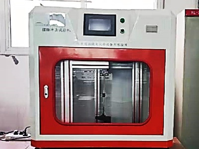 Plastic Impact Testing Machine