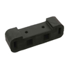 Rubber-to-metal bonded radiator support bracket mount for Mercedes truck cooling system