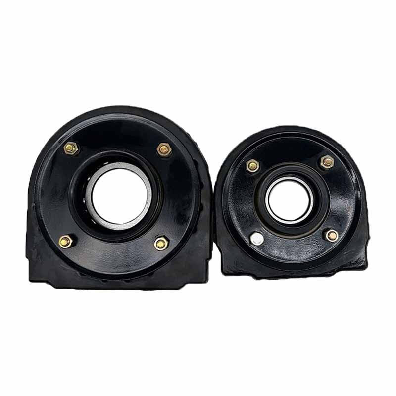 Hino truck driveshaft hanger bearing with sealed ball bearing and rubber damper