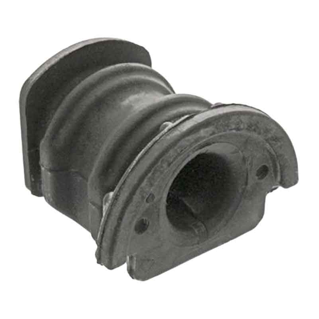 Cross-section of Nissan 54570-50A10 control arm bushing showing steel sleeve