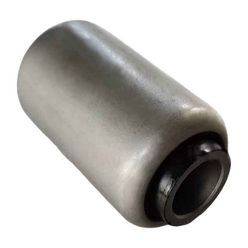 Close-up of Scania leaf spring bushing 1362710 rubber-to-metal bonded structure