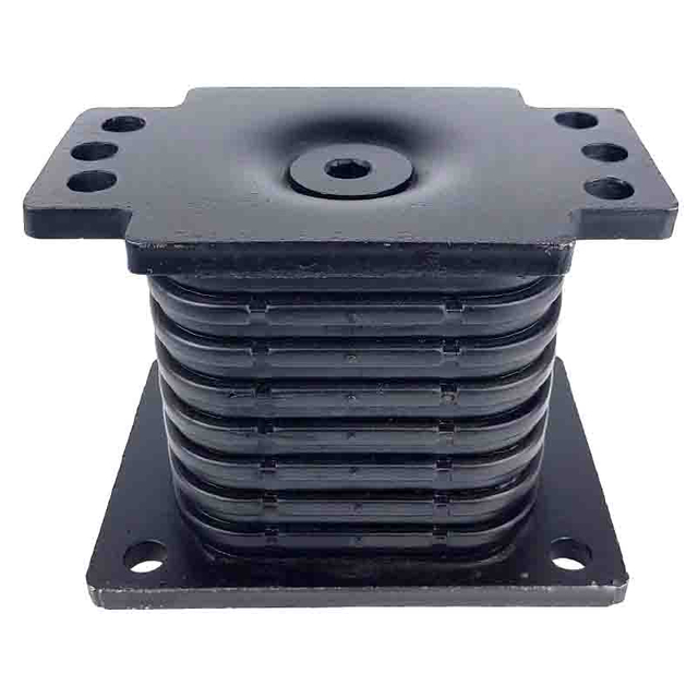 stamped steel insert of Volvo 20390836 rubber spring with e-coat surface